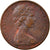 Coin, Australia, Elizabeth II, 2 Cents, 1972, EF(40-45), Bronze, KM:63