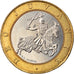 Monnaie, Monaco, Rainier III, 10 Francs, 1993, TTB, Bi-Metallic, Gadoury:MC 160