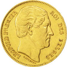 Belgique, Léopold I, 20 Francs or 1865, Variété, KM 23