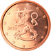 Finland, 2 Euro Cent, 2010, Vantaa, FDC, Copper Plated Steel, KM:99