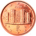 Italië, Euro Cent, 2009, Rome, FDC, Copper Plated Steel, KM:210