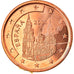 Spain, 5 Euro Cent, 2003, Madrid, MS(65-70), Copper Plated Steel, KM:1042