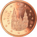 Spanien, 2 Euro Cent, 2010, Madrid, STGL, Copper Plated Steel, KM:1145