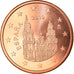 Spanien, 5 Euro Cent, 2010, Madrid, STGL, Copper Plated Steel, KM:1146