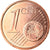 Słowenia, Euro Cent, 2008, MS(65-70), Miedź platerowana stalą, KM:68