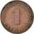 Münze, Bundesrepublik Deutschland, Pfennig, 1949, Stuttgart, SS, Copper Plated