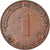 Münze, Bundesrepublik Deutschland, Pfennig, 1950, Stuttgart, SS, Copper Plated