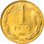 Moneda, Chile, Peso, 1989, Santiago, EBC, Aluminio - bronce, KM:216.2
