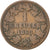 Moneta, Landy niemieckie, NASSAU, Adolph, Kreuzer, 1863, Wiesbaden, EF(40-45)