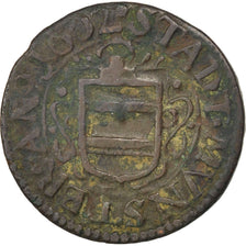 GERMAN STATES, 3 Pfenning, 1602, KM #302, VF(20-25), Copper, 2.24