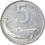 Moneta, Włochy, 5 Lire, 1971, Rome, EF(40-45), Aluminium, KM:92