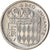 Moneta, Monaco, Rainier III, 1/2 Franc, 1975, AU(55-58), Nikiel, KM:145