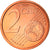 San Marino, 2 Euro Cent, 2008, Rome, MS(65-70), Miedź platerowana stalą