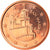 San Marino, 5 Euro Cent, 2008, Rome, MS(65-70), Copper Plated Steel, KM:442