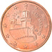 San Marino, 5 Euro Cent, 2006, Rome, MS(63), Copper Plated Steel, KM:442