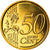 Belgium, 50 Euro Cent, 2009, Brussels, MS(65-70), Brass, KM:279