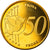 Vaticano, 50 Euro Cent, Type 4, 2005, unofficial private coin, FDC, Ottone