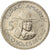 Moneta, Peru, 5 Soles, 1976, EF(40-45), Miedź-Nikiel, KM:267