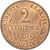 Moneda, Francia, Dupuis, 2 Centimes, 1901, EBC, Bronce, KM:841, Gadoury:107