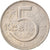 Coin, Czechoslovakia, 5 Korun, 1990, EF(40-45), Copper-nickel, KM:60