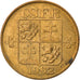 Coin, Czechoslovakia, Koruna, 1992, EF(40-45), Copper-Aluminum, KM:151