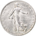 Coin, France, Semeuse, 2 Francs, 1908, AU(55-58), Silver, KM:845.1, Gadoury:532