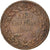 Moneta, Monaco, Honore V, 5 Centimes, Cinq, 1837, Monaco, EF(40-45), Mosiądz