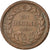 Moneta, Monaco, Honore V, Decime, 1838, Monaco, AU(50-53), Miedź, KM:97.1