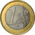 Mónaco, Euro, 2001, SC, Bimetálico, KM:173