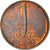 Munten, Nederland, Juliana, Cent, 1977, ZF, Bronze, KM:180