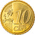 Słowenia, 10 Euro Cent, 2010, MS(63), Mosiądz, KM:71
