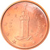San Marino, Euro Cent, 2008, Rome, UNZ, Copper Plated Steel, KM:440