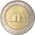 Włochy, 2 Euro, Traité de Rome 50 ans, 2007, Rome, MS(63), Bimetaliczny