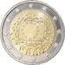 Litwa, 2 Euro, Drapeau européen, 2015, MS(63), Bimetaliczny, KM:New