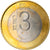 Słowenia, 3 Euro, 2010, MS(63), Bimetaliczny, KM:95