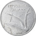 Moneta, Włochy, 10 Lire, 1967, Rome, VF(20-25), Aluminium, KM:93