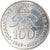 Coin, Monaco, Rainier III, 100 Francs, 1989, MS(63), Silver, KM:164