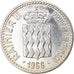 Monnaie, Monaco, Rainier III, 10 Francs, 1966, SPL, Argent, Gadoury:MC155