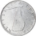 Moneta, Włochy, 5 Lire, 1974, Rome, EF(40-45), Aluminium, KM:92