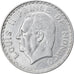 Moneda, Mónaco, Louis II, 5 Francs, 1945, Paris, MBC, Aluminio, KM:122