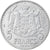 Moneda, Mónaco, Louis II, 5 Francs, 1945, Paris, MBC, Aluminio, KM:122