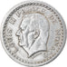 Munten, Monaco, Louis II, 2 Francs, 1945, ZF+, Aluminium, KM:121