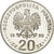 Coin, Poland, 20 Zlotych, 1995, MS(64), Silver, KM:302