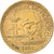 Munten, Monaco, Louis II, Franc, 1924, Poissy, ZF, Aluminum-Bronze, KM:111