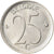 Moneta, Belgia, 25 Centimes, 1971, Brussels, AU(55-58), Miedź-Nikiel, KM:153.2