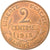 Moneta, Francia, Dupuis, 2 Centimes, 1913, Paris, BB+, Bronzo, KM:841