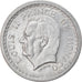 Munten, Monaco, 1 Franc, Undated (1943), ZF+, Aluminium, Gadoury:MC131