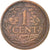 Moneda, Países Bajos, Wilhelmina I, Cent, 1918, MBC, Bronce, KM:152
