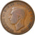 Coin, Great Britain, George VI, 1/2 Penny, 1940, VF(20-25), Bronze, KM:844