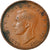 Coin, Great Britain, George VI, 1/2 Penny, 1945, EF(40-45), Bronze, KM:844